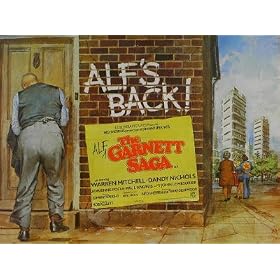 ALF GARNETT SAGA 1972 Warren Mitchell UK QUAD POSTER