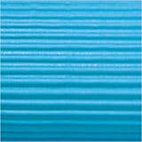 Corrugated Paper 4ft. x 25ft. Roll Azure Blue