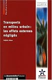 Recherche documentaire sur la modernisation de certains effets externes des transports en milieu urbain