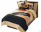 Extreme Biker 4 Piece Full Bedding Set by Hallmart Collectibles