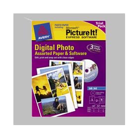AVERY 53250 8-Sheet Variety with Picture IT