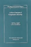 A New Concept of Cooperative Security (Brookings Occassional Papers) A New Concept of Cooperative Security (Brookings Occassional Papers)