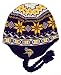MINNESOTA VIKINGS Braided Knit Flap Beanie Hat Cap By Reebok