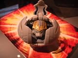Bakugan Series 2 Luminoz Tigrerra LOOSE 510G [ GREY ]