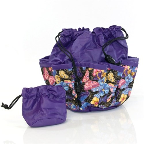 Bingo Dauber Bag Butterfly Design Purple 1.29