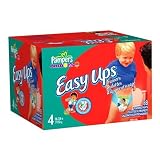 PampersEasyUpsTrainersforBoys,Size4(16-34Lbs),ValuePack,88TrainingPants