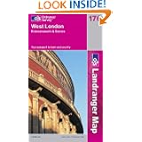 West London, Rickmansworth and Staines (Landranger Maps) (OS Landranger Map)'