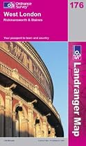 West London, Rickmansworth and Staines (Landranger Maps) (OS Landranger Map)