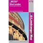 West London, Rickmansworth and Staines (Landranger Maps) (Landranger Maps)