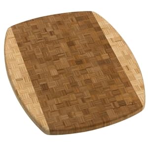 Totally Bamboo Congo Parquet End Grain Cutting Board by