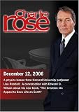 DVD Charlie Rose with Lisa Randall; E.O. Wilson (December 12, 2006) code image