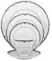 Lenox Coronet Platinum Bone China 5-Piece Place Setting, Service for 1
