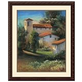 Abbazia Framed Art Print by Carol Jessen - 22.1 x 26.1