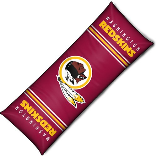 Northwest Washington Redskins Body Pillow