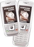 Samsung - E250 - Téléphone portable - Bluetooth - mp3 - Photo - Radio FM - MicroSD - Blanc