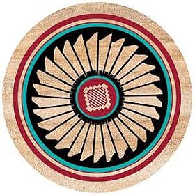 Click here to buy Indian Feather Sandstone Thirstystone Coasters by Thirstystone.