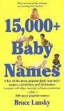 15000 Baby Names