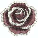 Pugster Rose Brooch