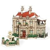 Department 56 Dickens Village Barrow Manor Set of 2 with Fountain