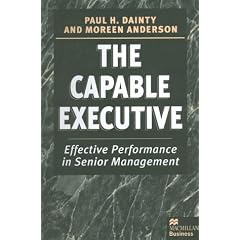 The Capable Executive: Effective Performance in Senior Management
