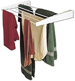 Household Essentials Wall-Mount Telescoping Indoor Clothes Drying Rack