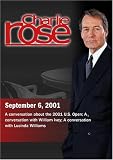 Charlie Rose with Dick Enberg; William Ivey; Lucinda Williams (September 6, 2001)