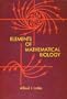 Elements of Mathematical Biology