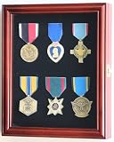 XS Military Medals, Pins, Patches, Insignia, Ribbons, Flag Display Case Cabinet