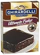 Ghirardelli Chocolate Brownie Mix, Ultimate Fudge, 18-Ounce Boxes (Pack of 12)