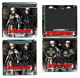 MGS4 Snake Raiden Game SKIN COVER #2 Nintendo GBA SP