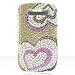 Premium Luxurious Designer Hard Diamond Crystal Snap-on Case for Blackberry 8900 Java...