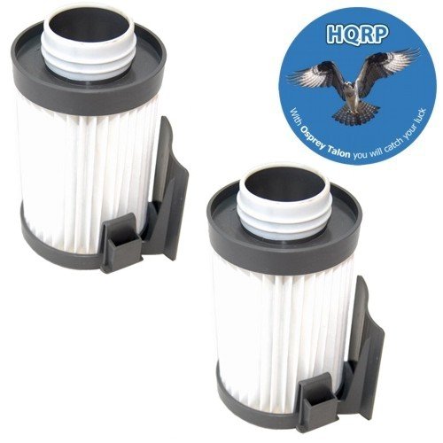 HQRP 2 Pack Washable Filter compatible with Eureka Optima Pet Lover Oh