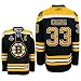 CHARA #33 Boston Bruins Reebok Premier Home NHL Hockey Jersey w/ 2011 Stanley Cup Patch (NHLPA Certified Custom Sewn Authentic Twill)