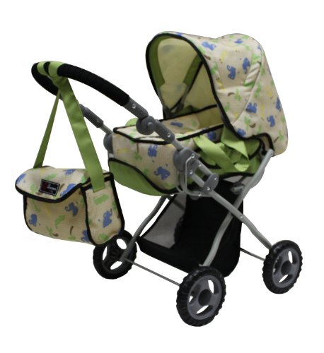 Zekiwa 812/091-06 - Mini-Kombipuppenwagen Pepino Smarty Dessin: Elefant Preisvergleich