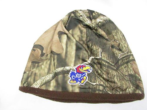 Kansas Jayhawks Mossy Oak Reversible Beanie