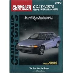 Dodge Colt and Colt Vista, 1990-93 (Total Car Care)