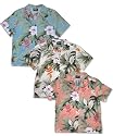 Tropical Garden Ladies Hawaiian Aloha Shirt