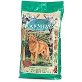 HARMONY FARMS Healthy and Holistic Chicken and Brown Rice Adult Dog Food, 17.5-Pound Bag by HARMONY FARMS