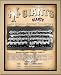 Maple 13x16 1954 San Francisco Giants World Series Championship Team Photo Plaque
