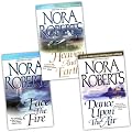 Nora Roberts Three Sisters Island Trilogy 3 Books Collection Pack Set (Heaven and Earth 2, Face the Fire 3, Dance Upon the Air)