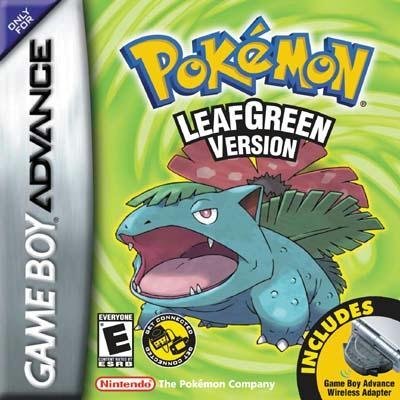 Childrens Toyshop  Video Games : Pokemon Leaf Green Version