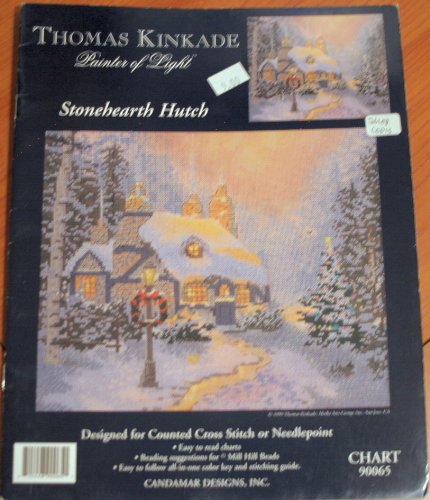 Thomas Kinkade Painter of Light: Stonehearth Hutch (Designed for Counted Cross Stitch or Needlepoint, Chart 90065)