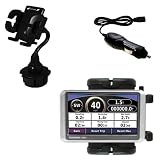 Garmin Nuvi 200W Auto Cup Holder with Car Charger - Uses Gomadic TipExchange