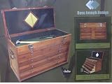 Tool Chest Solid Wood Bamboo Tool Chest 10 Drawer