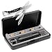 Mag-Lite XL100-01STYCS LED Taschenlampe schwarz, Tactical Design mit Endkappenschalter, ANSI Standard getest und Leatherman Multifunktionstool Style CS Edelstahl
