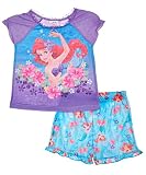Disney Princess “Tropical Ariel” 2-Piece Pajamas (Sizes 2T – 4T)