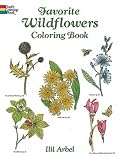Favorite Wildflowers Coloring Book (Dover Nature Coloring Book)