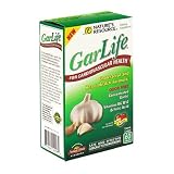 Nature Made GarLife Odor Free Concentrated Garlic Tablets, 60-Count Boxes (Pack of 3)