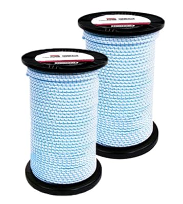 Oregon (2 Pack) 31-550 No.5 Premium Braid Nylon Starter Rope for Snow Thrower, 1000-Feet