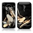 Josei 2 Dark Design Protector Skin Decal Sticker for Apple 3G iPhone / iPhone 3GS 3G S